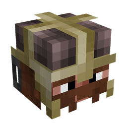 Black skin: head render