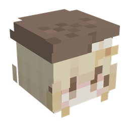 Brown skin: head render