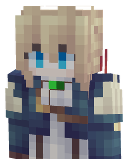 Blue skin: bust render