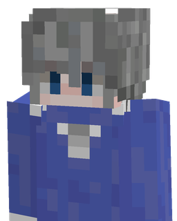 Blue skin: bust render