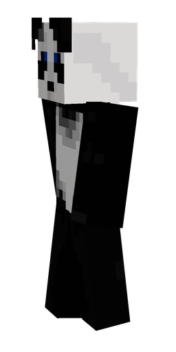 Black skin: body, left side render