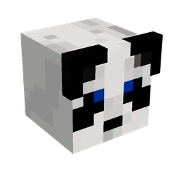 Black skin: head render