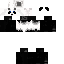 Black skin: raw texture render