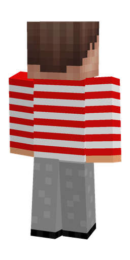 Classic skin: body, back render