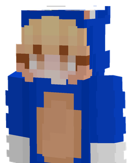 Blue skin: bust render