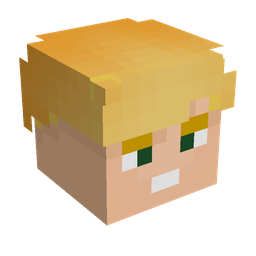 Black skin: head render
