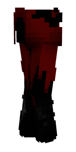 Black skin: body, left side render