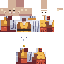 Classic skin: raw texture render