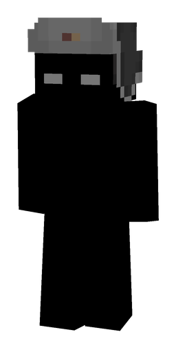 Black skin: body, front render