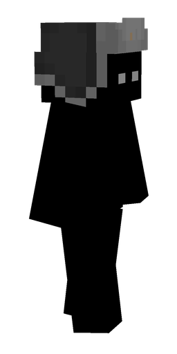 Black skin: body, right side render
