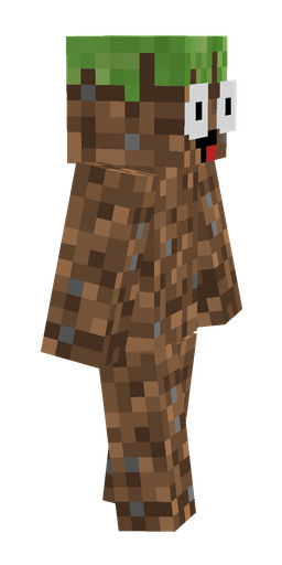 Brown skin: body, right side render