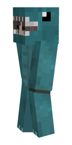 Black skin: body, left side render