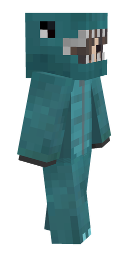 Black skin: body, right side render