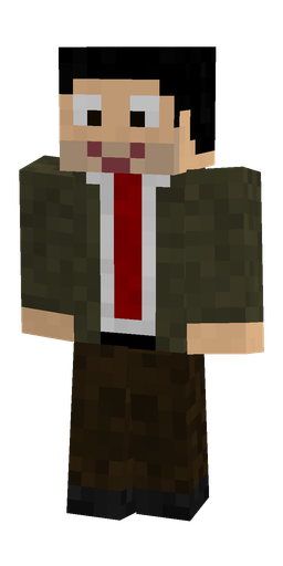Black skin: body, front render