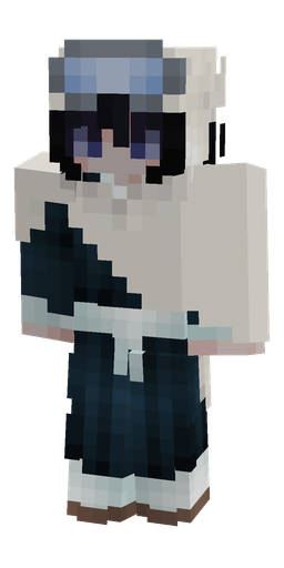 Black skin: body, front render