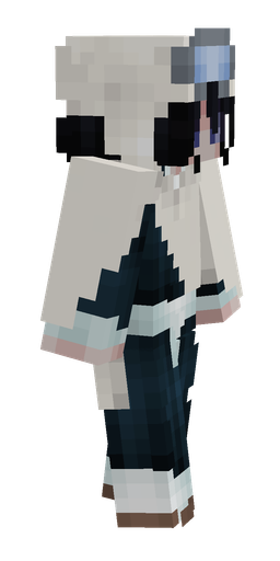 Black skin: body, right side render