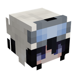 Black skin: head render