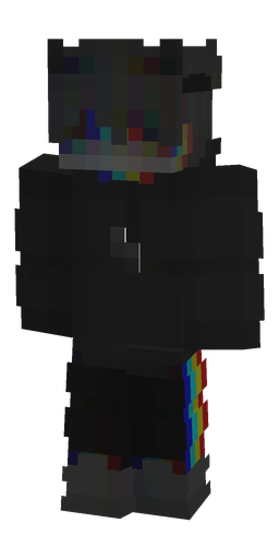 Black skin: body, front render