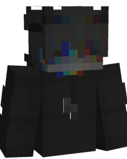 Black skin: bust render