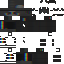 Black skin: raw texture render