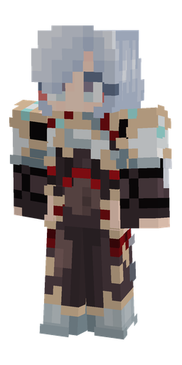 Black skin: body, front render