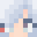 Black skin: face render