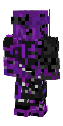 Black skin: body, back render