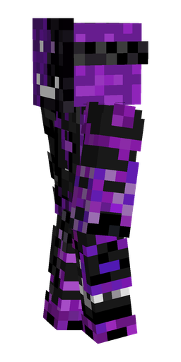 Black skin: body, left side render