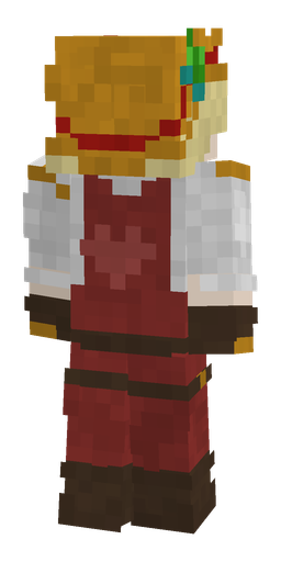 Brown skin: body, back render