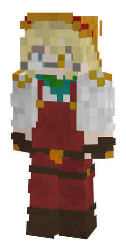 Brown skin: body, front render