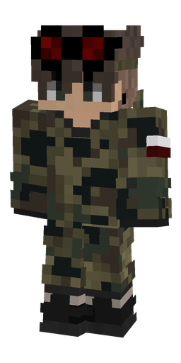 Black skin: body, front render