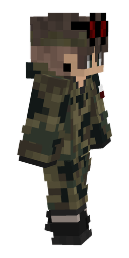 Black skin: body, right side render