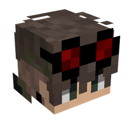 Black skin: head render