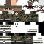 Black skin: raw texture render