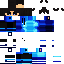 Black skin: raw texture render