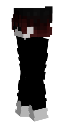 Black skin: body, left side render