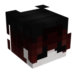 Black skin: head render