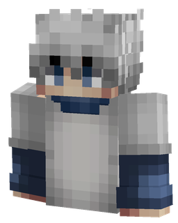 Blue skin: bust render
