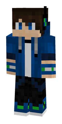 Black skin: body, front render