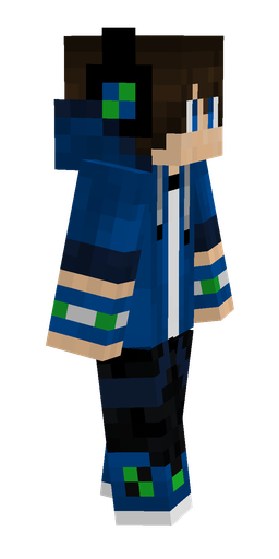 Black skin: body, right side render