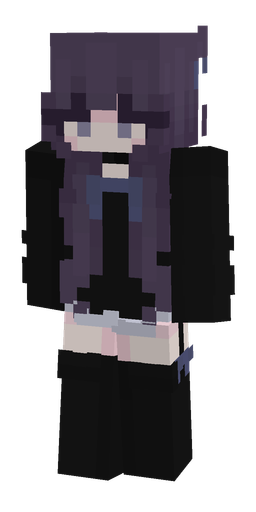 Black skin: body, front render