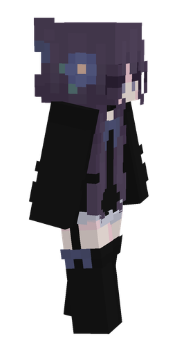 Black skin: body, right side render