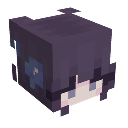 Black skin: head render