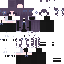 Black skin: raw texture render