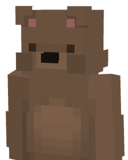 Brown skin: bust render