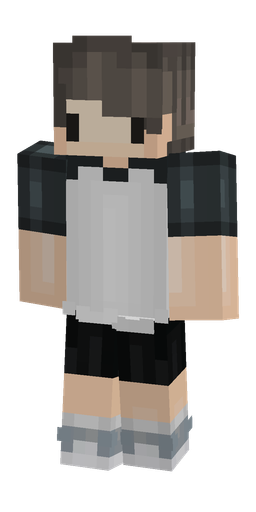 Black skin: body, front render