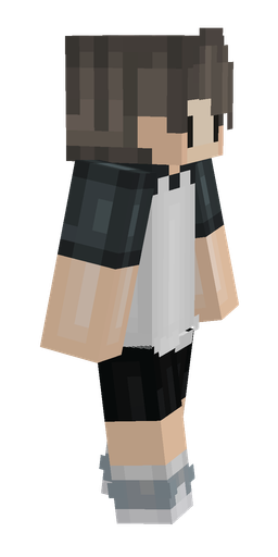 Black skin: body, right side render