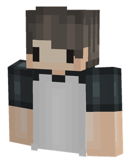 Black skin: bust render