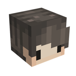 Black skin: head render