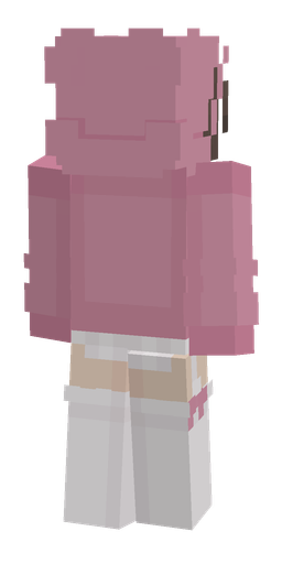 Red skin: body, back render